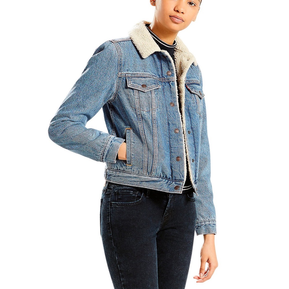 Levi’s Sherpa Jean Jacket XS
